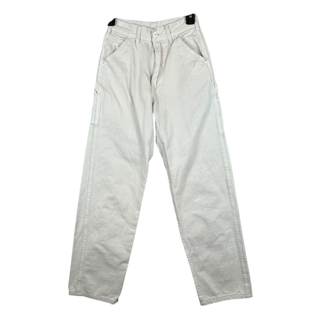 Johh‎ Galt Brandy Melville Women's Relaxed Fit Carpenter Pants Beige Size S